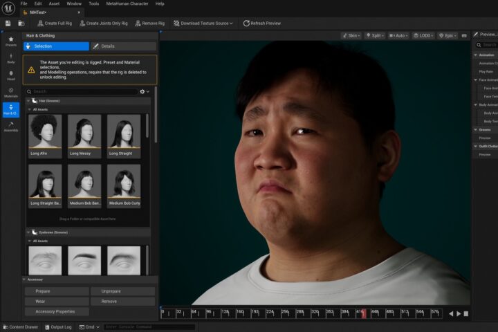 Epic Plans to Allow AI Training on Unreal Engine and MetaHuman Outputs